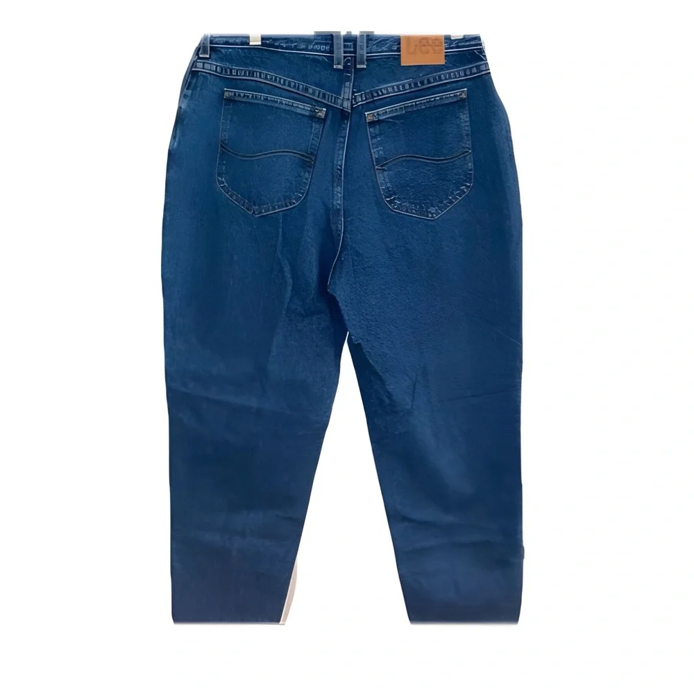 Lee Size 14 Petite Cotton Straight Leg Jeans.